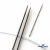 Спицы для вязания металлические d-2.5 мм круговые на тросике 53 см - купить в Каспийске. Цена: 53.90 руб.