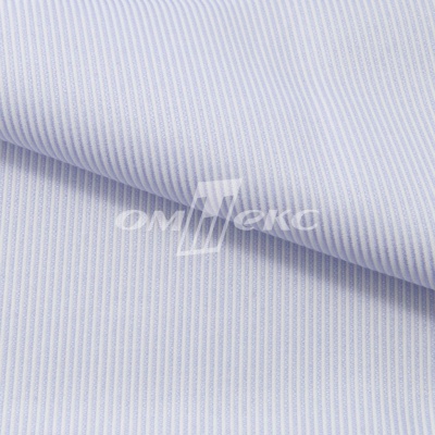 Ткань сорочечная Пула, 115 г/м2, 58% пэ,42% хл, шир.150 см, цв.1-голубой, (арт.107) - купить в Каспийске. Цена 306.69 руб.
