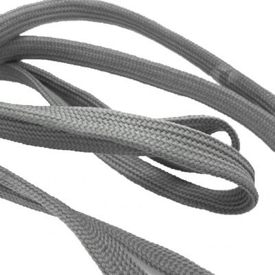 Шнурки т.5 80 см серый - купить в Каспийске. Цена: 16.76 руб.