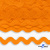 Тесьма вьюнчик 0381-0080, 8 мм/упак.33+/-1м, цвет 9511-оранжевый - купить в Каспийске. Цена: 107.26 руб.