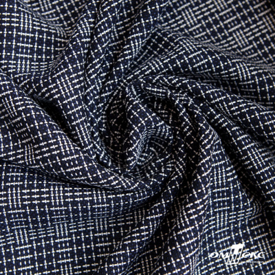 Ткань костюмная "Гарсия" 80% P, 18% R, 2% S, 335 г/м2, шир.150 см, Цвет т.синий  - купить в Каспийске. Цена 669.66 руб.