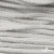 Шнур плетеный d-6 мм круглый, 70% хлопок 30% полиэстер, уп.90+/-1 м, цв.1076-белый - купить в Каспийске. Цена: 588 руб.