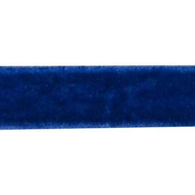 Лента бархатная нейлон, шир.12 мм, (упак. 45,7м), цв.74-василек - купить в Каспийске. Цена: 392 руб.
