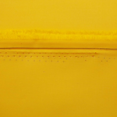 Оксфорд (Oxford) 240D 14-0760, PU/WR, 115 гр/м2, шир.150см, цвет жёлтый - купить в Каспийске. Цена 148.28 руб.