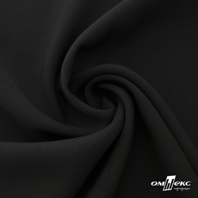 Ткань костюмная "Микела", 96%P 4%S, 255 г/м2 ш.150 см, цв-черный #1 - купить в Каспийске. Цена 345.40 руб.