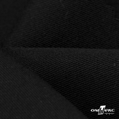 Ткань костюмная "Эльза" 80% P, 16% R, 4% S, 160 г/м2, шир.150 см, цв-черный #1 - купить в Каспийске. Цена 332.71 руб.