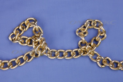 Цепь металл декоративная №92 золото (10+/-1 м)  - купить в Каспийске. Цена: 1 445.08 руб.