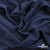 Ткань плательная Креп Рибера, 100% полиэстер,120 гр/м2, шир. 150 см, цв. Т.синий - купить в Каспийске. Цена 142.30 руб.