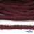 Шнур плетеный d-6 мм круглый, 70% хлопок 30% полиэстер, уп.90+/-1 м, цв.1070-бордовый - купить в Каспийске. Цена: 588 руб.