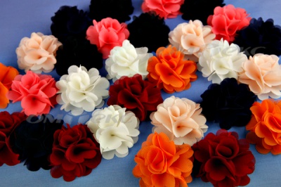 Цветы декоративные пришивные - купить в Каспийске. Цена: 28.82 руб.