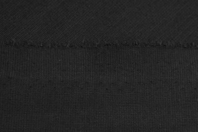 Трикотаж "Grange" BLACK 1# (2,38м/кг), 280 гр/м2, шир.150 см, цвет чёрно-серый - купить в Каспийске. Цена 870.01 руб.