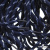 Шнурки #107-19, круглые 130 см, двухцветные цв.тём.синий/белый - купить в Каспийске. Цена: 22.14 руб.