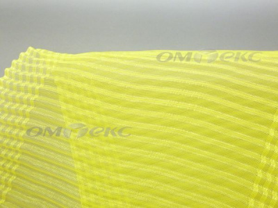 Лента капроновая "Гофре", шир. 110 мм/уп. 50 м, цвет жёлтый - купить в Каспийске. Цена: 33.37 руб.