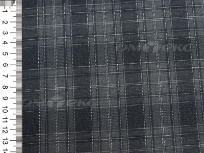 Ткань костюмная клетка 25235 2003, 185 гр/м2, шир.150см, цвет серый/сер - купить в Каспийске. Цена 