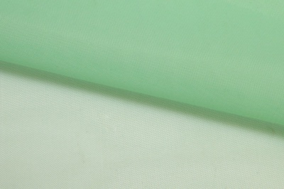 Портьерный капрон 13-6009, 47 гр/м2, шир.300см, цвет св.зелёный - купить в Каспийске. Цена 143.68 руб.
