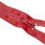 Молния водонепроницаемая PVC Т-7, 90 см, разъемная, цвет (820) красный - купить в Каспийске. Цена: 61.18 руб.