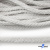 Шнур плетеный d-6 мм круглый, 70% хлопок 30% полиэстер, уп.90+/-1 м, цв.1076-белый - купить в Каспийске. Цена: 594 руб.