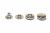 Кнопка металлическая "Альфа" с пружиной, 15 мм (уп. 720+/-20 шт), цвет никель - купить в Каспийске. Цена: 1 481.69 руб.