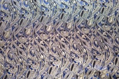 Ткань костюмная жаккард, 135 гр/м2, шир.150см, цвет синий№18 - купить в Каспийске. Цена 441.95 руб.