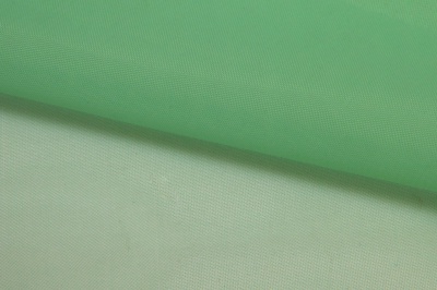 Портьерный капрон 15-6123, 47 гр/м2, шир.300см, цвет св.зелёный - купить в Каспийске. Цена 137.27 руб.