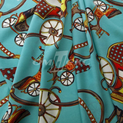 Плательная ткань "Фламенко" 16.2, 80 гр/м2, шир.150 см, принт этнический - купить в Каспийске. Цена 241.49 руб.