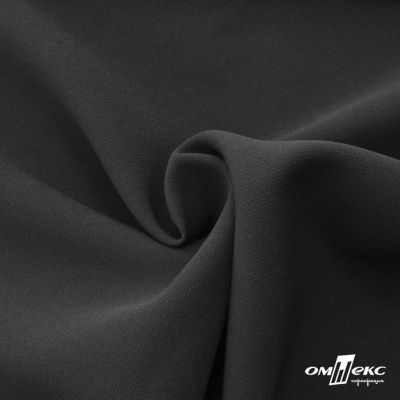 Ткань костюмная "Элис", 92%P 8%S, 200 (+/-10) г/м2 ш.150 см, цв-черный  - купить в Каспийске. Цена 300.20 руб.