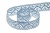 Тесьма кружевная 0621-1346А, шир. 13 мм/уп. 20+/-1 м, цвет 132-голубой - купить в Каспийске. Цена: 569.26 руб.