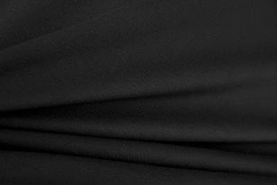Трикотаж "Grange" BLACK 1# (2,38м/кг), 280 гр/м2, шир.150 см, цвет чёрно-серый - купить в Каспийске. Цена 870.01 руб.