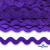Тесьма вьюнчик 0381-0050, 5 мм/упак.33+/-1м, цвет 9530-фиолетовый - купить в Каспийске. Цена: 107.26 руб.