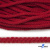 Шнур плетеный d-6 мм, круглый 70% хлопок 30% полиэстер, уп.90+/-1 м, цв.1064-красный - купить в Каспийске. Цена: 594 руб.