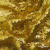 Сетка с пайетками, 188 гр/м2, шир.140см, цвет жёлтое золото - купить в Каспийске. Цена 505.15 руб.