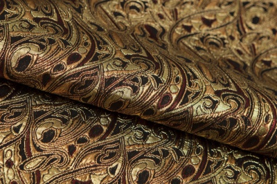 Ткань костюмная жаккард, 135 гр/м2, шир.150см, цвет бордо№17 - купить в Каспийске. Цена 441.94 руб.