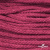 Шнур плетеный d-6 мм, 70% хлопок 30% полиэстер, уп.90+/-1 м, цв.1068-фуксия - купить в Каспийске. Цена: 588 руб.