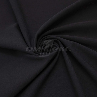 Ткань костюмная "Меган", 78%P 18%R 4%S, 205 г/м2 ш.150 см, цв-черный (Black) - купить в Каспийске. Цена 392.32 руб.