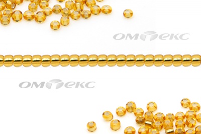 Бисер (SL) 11/0 ( упак.100 гр) цв.22 - золото - купить в Каспийске. Цена: 53.34 руб.