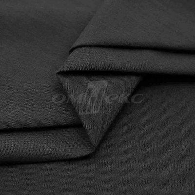 Сорочечная ткань "Ассет", 120 гр/м2, шир.150см, цвет чёрный - купить в Каспийске. Цена 251.41 руб.