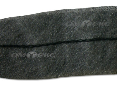 WS7225-прокладочная лента усиленная швом для подгиба 30мм-графит (50м) - купить в Каспийске. Цена: 16.97 руб.