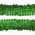 Тесьма с пайетками D4, шир. 30 мм/уп. 25+/-1 м, цвет зелёный - купить в Каспийске. Цена: 1 087.39 руб.