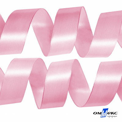050-нежно-розовый Лента атласная упаковочная (В) 85+/-5гр/м2, шир.50 мм (1/2), 25+/-1 м - купить в Каспийске. Цена: 120.46 руб.