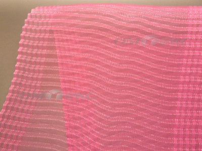 Лента капроновая "Гофре", шир. 110 мм/уп. 50 м, цвет розовый - купить в Каспийске. Цена: 35.60 руб.