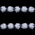 Тесьма плетеная "Рюш", упак. 9,14 м, цвет белый - купить в Каспийске. Цена: 46.82 руб.