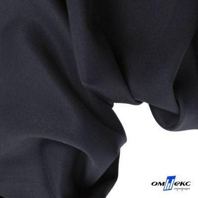 Ткань костюмная "Омега" 65%полиэфир 35%вискоза, т.синий/Dark blue 266 г/м2, ш.150 - купить в Каспийске. Цена 446.97 руб.
