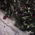 Сетка с вышивкой "Мадрид" 135 г/м2, 100% нейлон, ширина 130 см, Цвет 4/Черный - купить в Каспийске. Цена 990 руб.