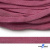 Шнур плетеный d-8 мм плоский, 70% хлопок 30% полиэстер, уп.85+/-1 м, цв.1029-розовый - купить в Каспийске. Цена: 735 руб.