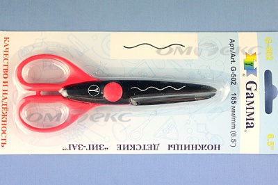 Ножницы G-502 детские 165 мм - купить в Каспийске. Цена: 292.21 руб.