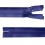 Молния водонепроницаемая PVC Т-7, 20 см, неразъемная, цвет (220)-василек - купить в Каспийске. Цена: 21.56 руб.