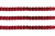 Пайетки "ОмТекс" на нитях, SILVER-BASE, 6 мм С / упак.73+/-1м, цв. 3 - красный - купить в Каспийске. Цена: 468.37 руб.