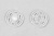Кнопки пришивные пластиковые 15 мм, блистер 24шт, цв.-прозрачные - купить в Каспийске. Цена: 68.79 руб.