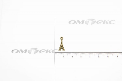 Декоративный элемент для творчества из металла "Эйфелева башня" 1,7 см  - купить в Каспийске. Цена: 6.13 руб.