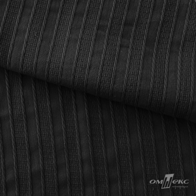 Ткань плательная 100%хлопок, 115 г/м2, ш.140 +/-5 см #103, цв.(17)-чёрный - купить в Каспийске. Цена 548.89 руб.
